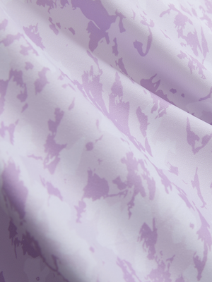 Stylish Full Print Contrast Collared Golf Polo Shirts