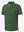 3D render of army green Moisture-Wicking Short Sleeve Henley Shirt.