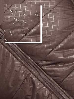 Chaquetas de plumas de invierno de forro polar para golf