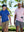 4 Way Stretch Print Collared Polo Shirts